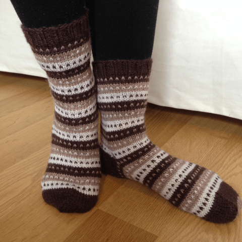 Kolmen suklaan sukat